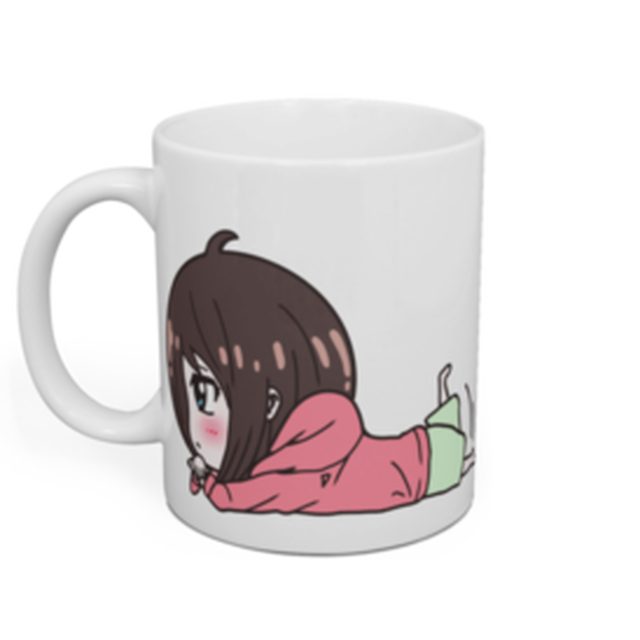 ほっこりマグカップ マグカップ ほっこりんごちゃん Tsuyoron