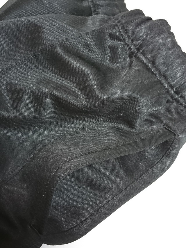 古着 メンズss Kappa カッパ ジャージパンツ ロングパンツ 長ズボン Robe Di Kappa トラックパンツ メンズ レディース ブラック Rk 0101 スポーツウェア シューズの古着屋 リサイクルスポーツ