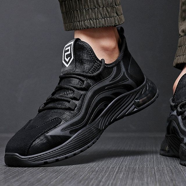 予約販売 ダッドスニーカー メンズ アグリースニーカー 厚底 シューズ 靴 オールブラック 黒 お洒落 カジュアル ストリート 39 40 41 42 43 44 Favoriteselect