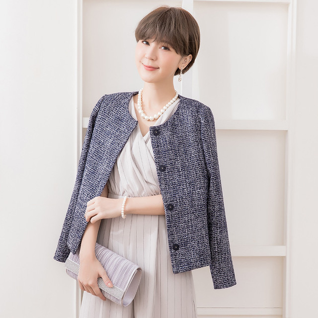 ノーカラー シンプル ジャケット レディース ツイード 着回し力 フォーマル カジュアル 入学式 卒園式 卒業式 入園式 七五三 お宮参り 大きいサイズ 韓国レディース キッズファッション Londonbridge ロンドンブリッジ