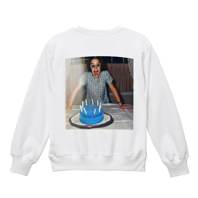 【Crudely Hommes】Girl with Cake Heavy Weight Sweat Tops
