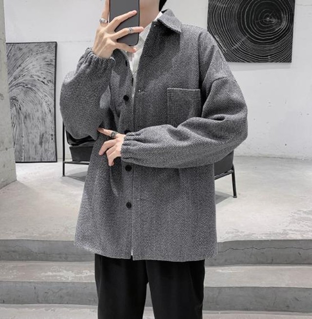 送料無料 トレンドウールコート 秋冬 香港風 メンズファッション通販 Shoplight