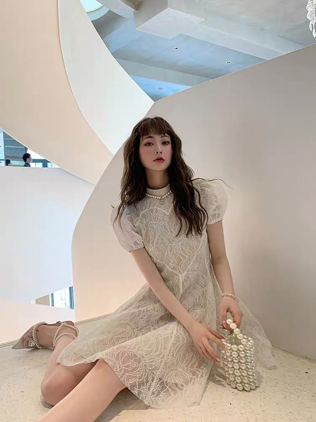 heart lace dress