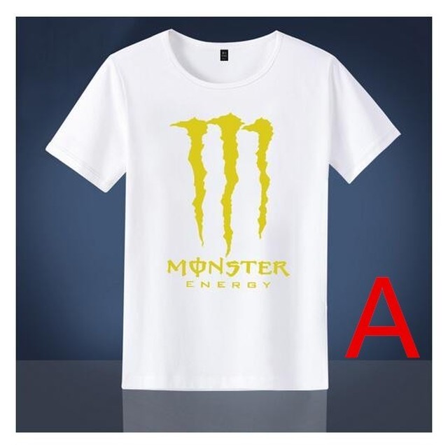 モンスターエナジーmonster Energy 半袖tシャツ カジュアル ロゴ お洒落 メンズ レディース スポーツ 運動服 dx01 Bikewear