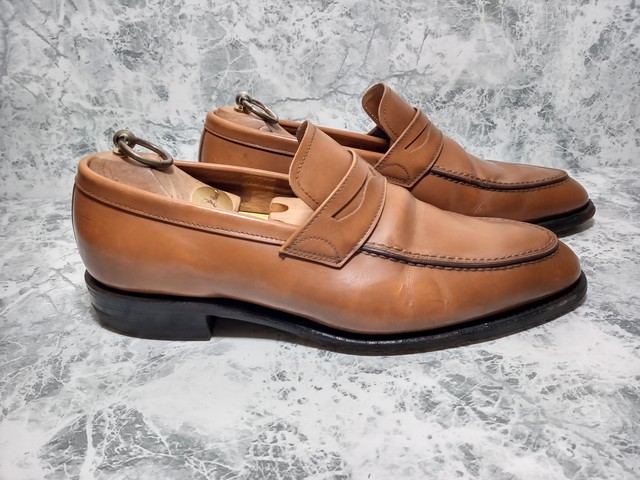 Regal リーガル ローファー 24 5cm ライトブラウン 茶 ビジネスシューズ 本革 本皮 革靴 ドレスシューズ ドライビングシューズ カジュアル Shoes1999