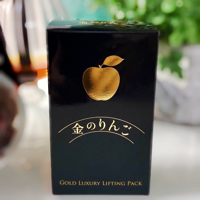 金のりんご Gold Luxury Lifting Pack Appie Gold Mask