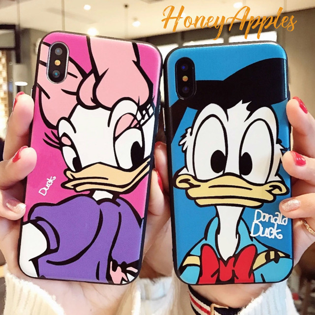 ドナルドダック デイジー Iphoneケース 浮き彫り加工 新機種対応 Honey Apples 別館 Iphoneケース Online Store