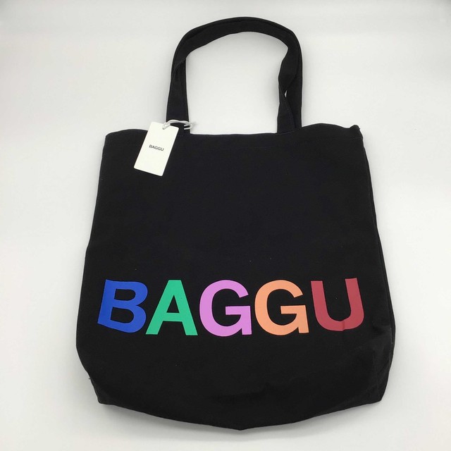 【日本未発売モデル】BAGGU // トートバッグ ブラック
