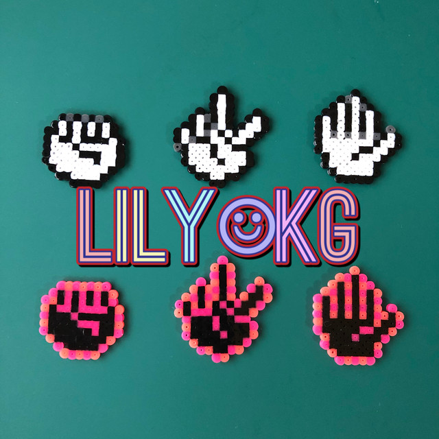 アイロンビーズアクセサリー Lily Kg