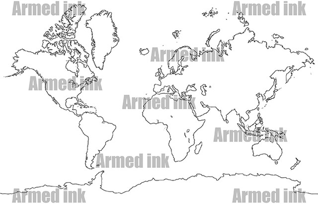 商用可素材 オセアニアの白地図セットを紹介 1coins