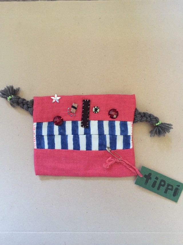 お顔ティッシュケース Tippi