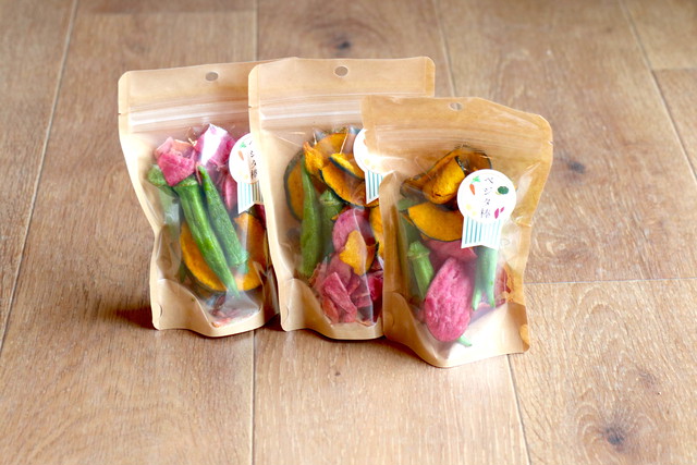 1番人気!野菜チップス【サクッとベジタ棒:3種25g3袋】オクラかぼちゃピンクじゃがいも2021夏ver