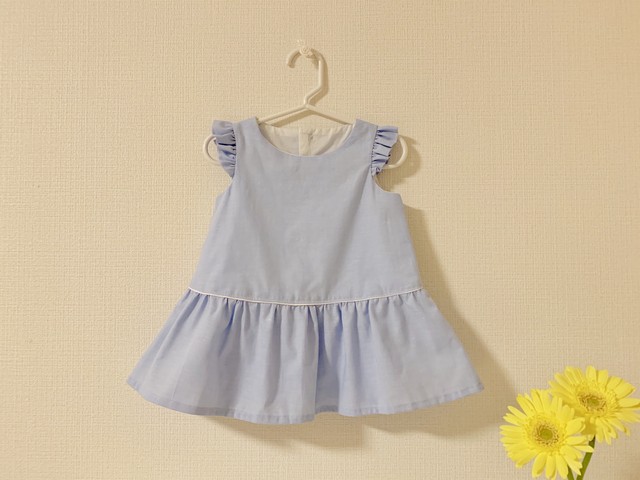 夏の水色ワンピース Tsukeeri