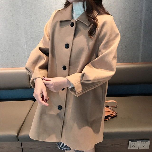 〈カフェシリーズ〉あったかウールショートコート【hot wool short coat】