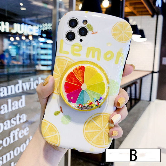 送料無料 Iphone 12 Pro ケース アイフォン12 プロ ケース Apple 6 1インチ スマホケース 保護カバー 背面カバーシリカゲルケース リング付き 果物 レモン いちご かわいい Nextcase
