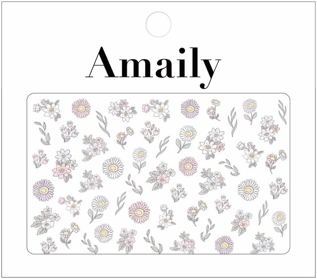 No 3 28 ファンシーフラワー カラー Amaily