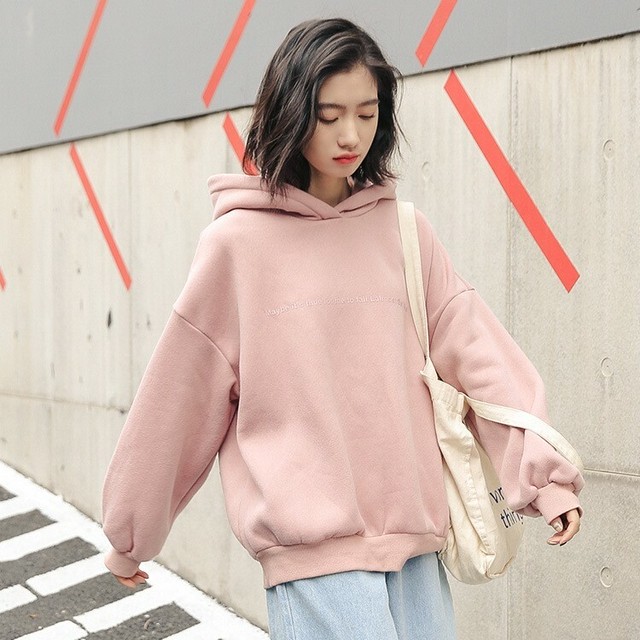 形がキュート 無地パーカー Lotustage