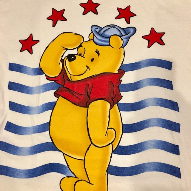 1980 S くまのプーさん キャラtシャツ Bmc