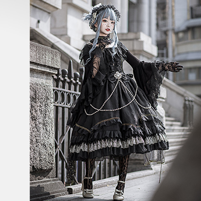 格安即決 ゴスロリ 空の上 空 ワンピース メルヘン 病みかわいい ゴシック K 21年春夏再販 Www Redmarketargentina Com