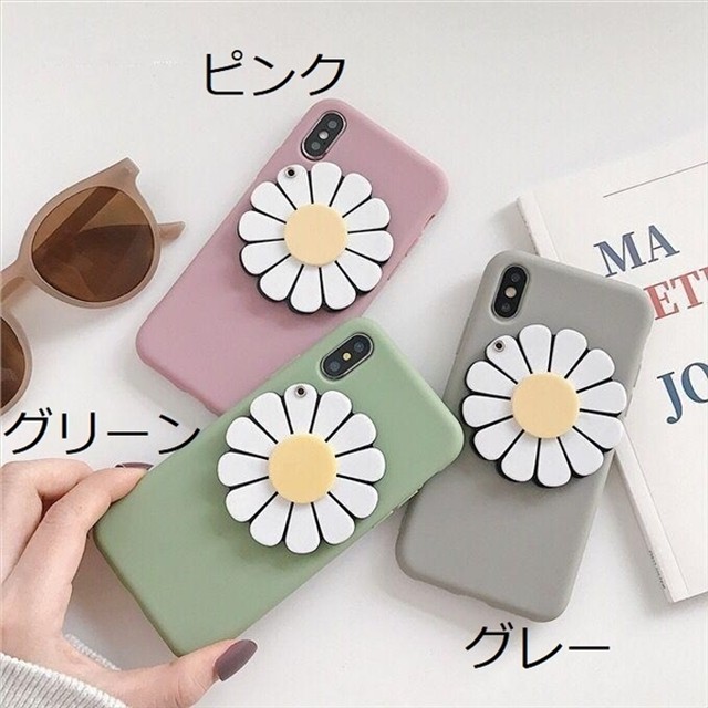 Iphoneケース マーガレット ミラー カバー付き メイク直し デイジー 花柄 くすみカラー 大人 カバー スマホケース ソフトケース おしゃれ 個性的 6 6s 6plus 6splus 7 8 7plus 8plus X Xs Xsmax Xr レディース プレゼント インスタ映え 大人可愛い Laff Store 会社