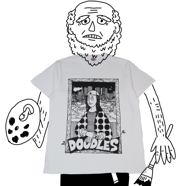 モナリザ Tシャツ Monna Lisa T Shirts Doodles