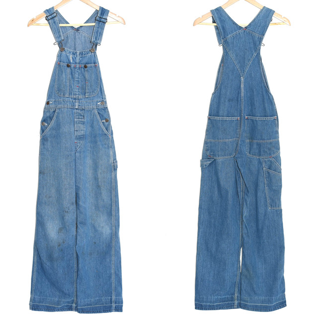 00's Dickies denim overalls Made in MEXICO