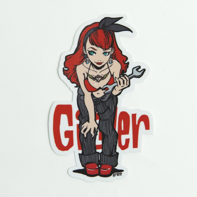 ピンナップガール ステッカー Ginger S Goods Store