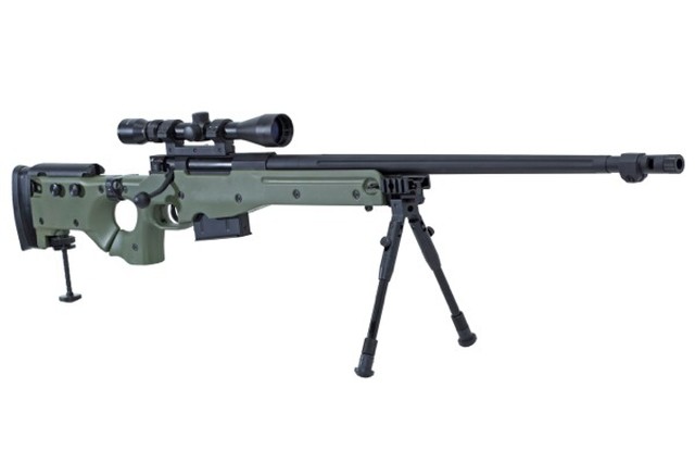 Well Aw 338lapua L115a3 ガススナイパーライフル スコープ バイポッド付き Od Military Shop Acm