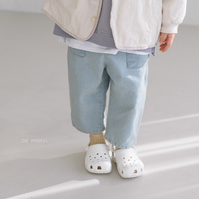 お取り寄せ ジュニアサイズ Jun Denim Pants 韓国子供服 デニム ジーンズ Marvi こどもふく Select Shop Yourcloset 韓国子供服 海外子供服