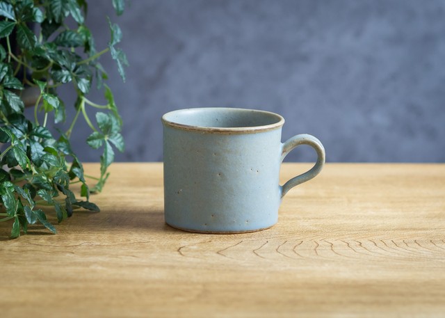 SHIROUMA コーヒーカップ 灰色(マグカップ)/長谷川 哲也