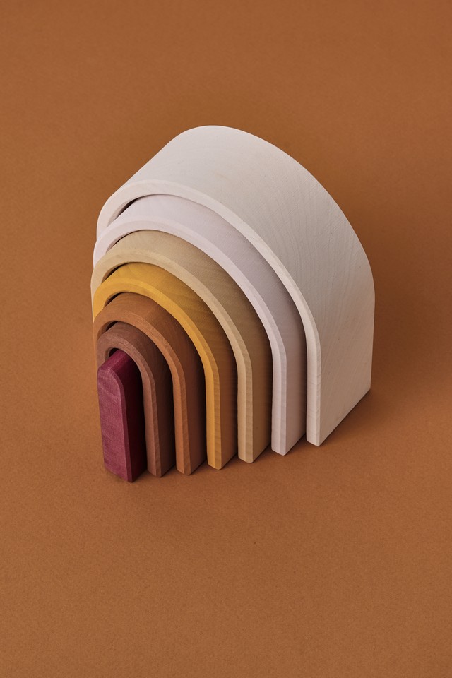 Raduga Grez ラドガグレ Oval Rainbow 積み木 知育玩具 木のおもちゃ おしゃれなインテリア Mimi Style Raduga Grez ラドガグレ Oval Rainbow 積み木 知育玩具 木のおもちゃ おしゃれなインテリア Mimi Style