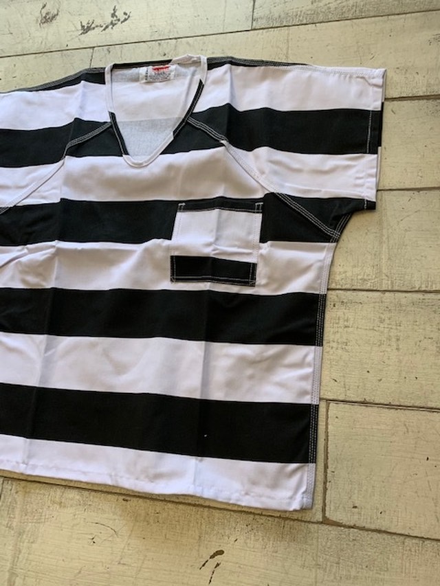 Bob Barker Usa Prisoner Border Shirts ボブバーカー プリズナーボーダーシャツ 囚人服 全米刑務所実用品 Kulaacb