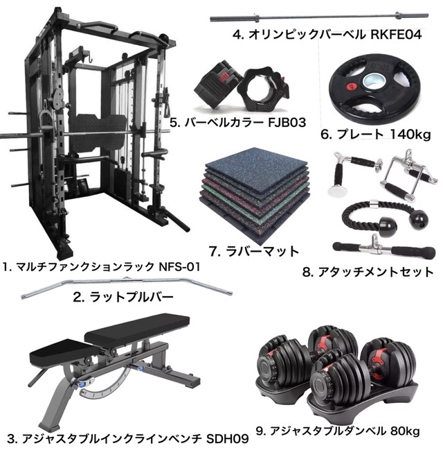 DELTA ホームジムフルパッケージ NFS-01PG