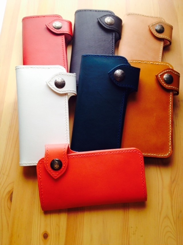 黒 ブラック 長財布 メンズ ブランド レディース 革 レザー 財布 ロングウォレット 送料無料 ライダース ウォレット ルナ ファルファッラ レザークラフト