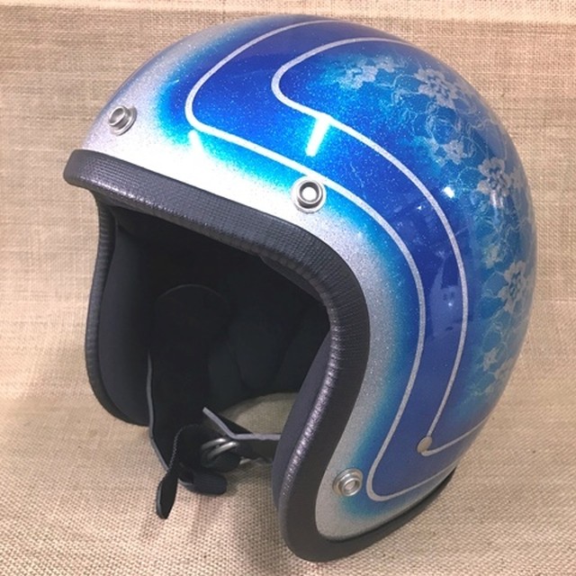 タチバナ Shm ヘルメット サンバースト3 ボムフラワー カローラブルー ｍ タウンピット Townpit