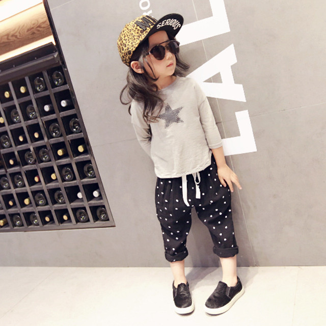 Mmn 送料無料 韓国子供服 かわいい七分袖ロンティー 韓国風子供服 子ども服 女の子 キッズ用 Mmn Kids