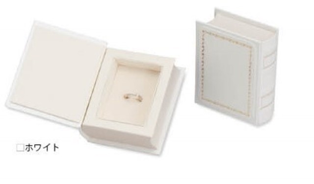ブック型アクセサリーギフトボックス ピアス リング ネックレス兼用 6個入り Ga 080 Packagebox