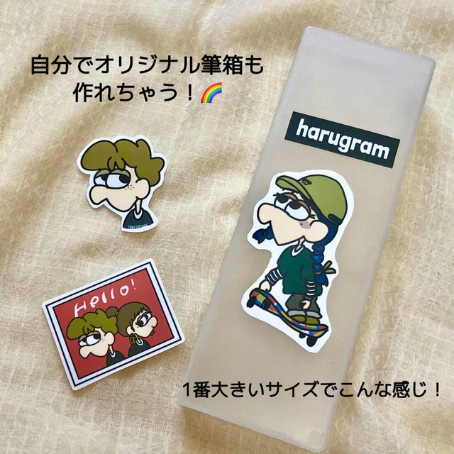 カップルステッカー Harugram Shop
