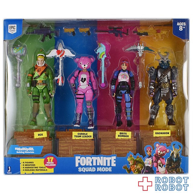 フォートナイト 4インチ アクションフィギュア セット Robotrobot