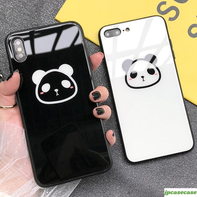 全機種対応 Iphoneケース Galaxyケース パンダ 白 黒 可愛い Jpcasecase 携帯ケース 通販