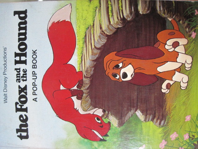 The Fox And The Hound A Pop Up Book 古書つくし 絵本倶楽部