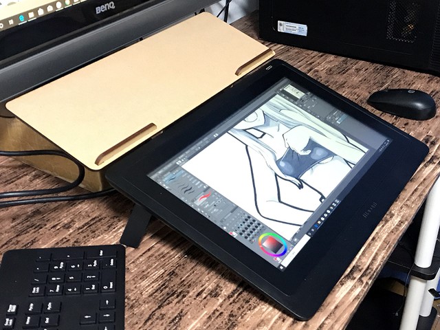 Cintiq 16 Dtk 1660用 キーボード台 Mt West Studio