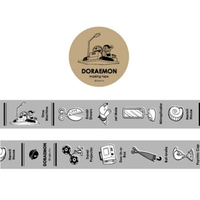 ドラえもん マスキングテープ 雑貨 古着 ニホンネコ