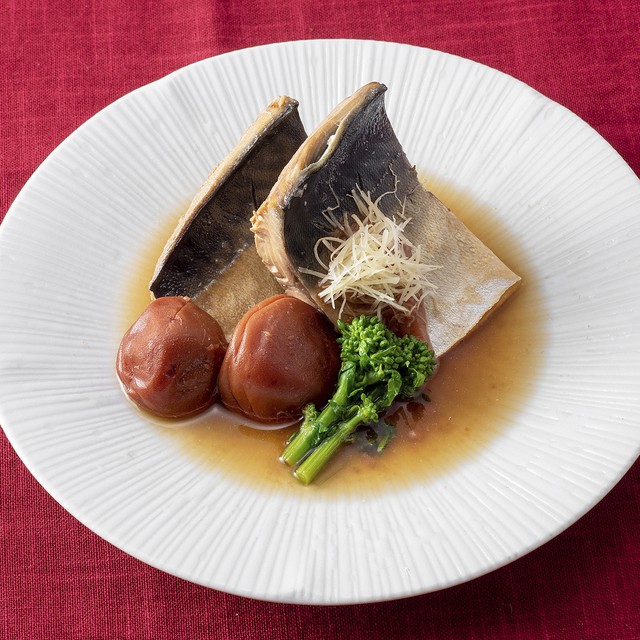 自然栽培完熟梅 とろ鯖の香梅煮