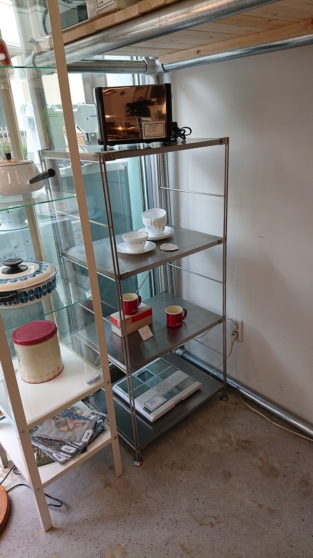 無印良品 Muji ステンレスユニットシェルフ トリノス Torinoth 新宿区神楽坂のリサイクルショップ 古着