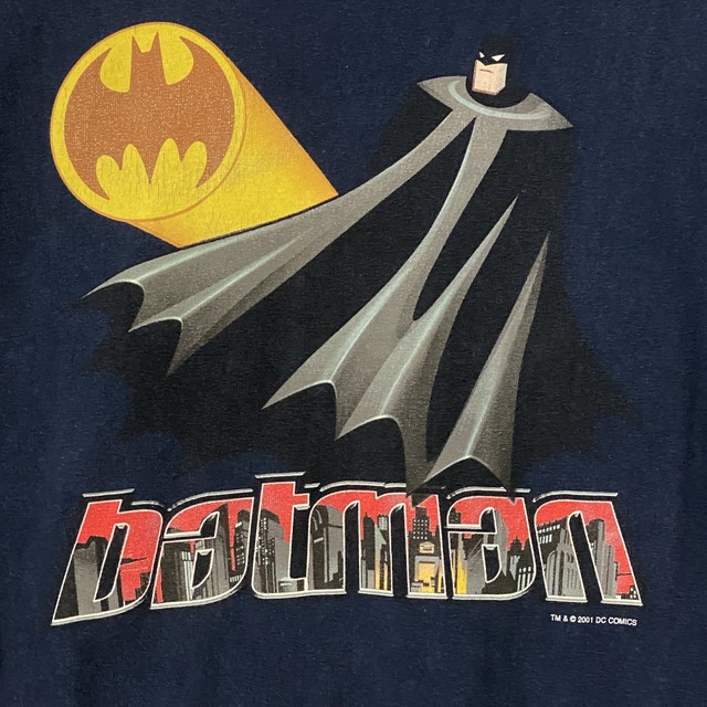 01s バットマン アニメイテッド Tシャツ ゴッサム Splashtoyandusedclothing