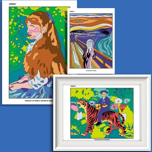 塗り絵 マスターピース カラーリングブック 名画 イラスト 大人 趣味 Diy Hummingf 塗り絵 マスターピース カラーリングブック 名画 イラスト 大人 趣味 Diy Hummingf