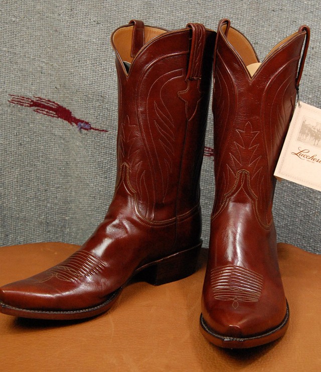 LUCCHESE ルケーシー ウエスタンブーツ クロコダイル 腹ワニ 腹ワニ+