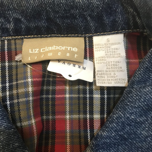 Denim ダッフルコート インナーチェック柄ネル付 Skrova