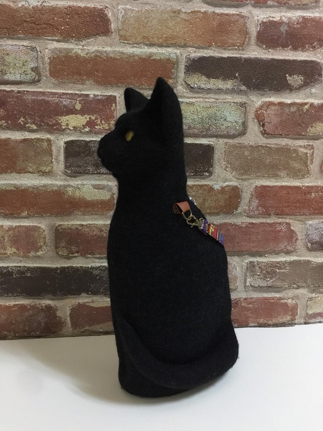 オンリーにゃん シリーズ ペットボトルホルダーバッグ 羊毛フェルト 猫雑貨のお店 飛び猫商店 オンリーにゃん シリーズ ペットボトルホルダーバッグ 羊毛フェルト 猫雑貨のお店 飛び猫商店